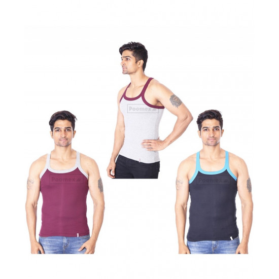 Elegant Gym Vest 9 (Pack of 3) - 02