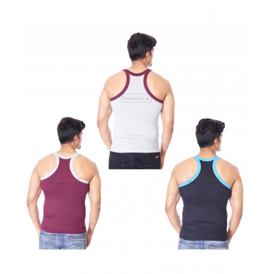 Elegant Gym Vest 9 (Pack of 3) - 02