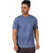 Poomer  Self Design Men Round Neck Reversible Blue, White T-Shirt