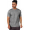 "Poomer  Self Design Men Round Neck Reversible Grey, Silver T-Shirt"