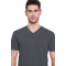 Poomer casual T-Shirt for men Cool gray ( V neck )