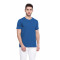 Poomer casual T-Shirt for men Light blue melange ( Round neck )