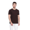 Poomer casual T-Shirt for men Brown ( Round neck )